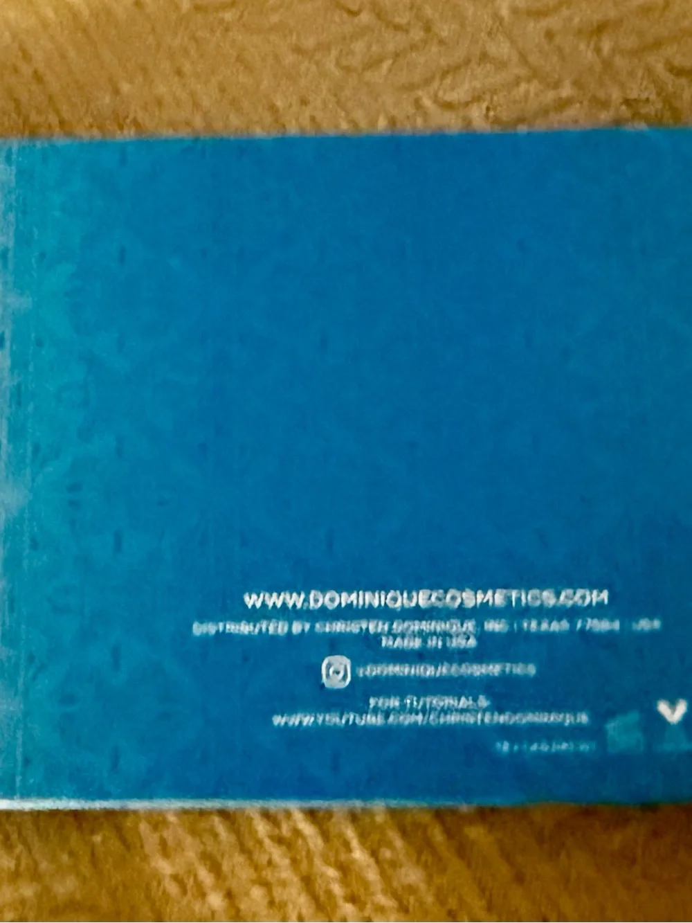 Dominique Cosmetics Blue Eyeshadow Palette